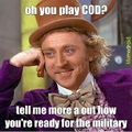 not hating on COD though