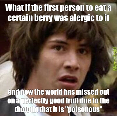 Poison or allergy - meme