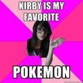 Kirby is a pokemon