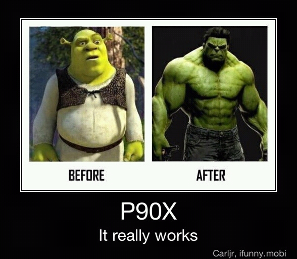 P90X Works - meme