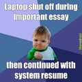 System resume