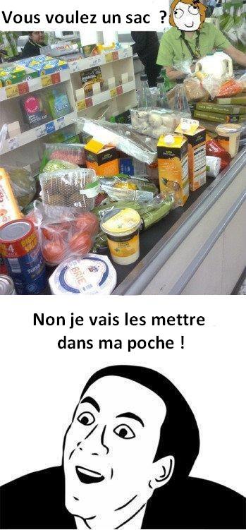 Au supermarchÃ© - meme