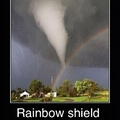 rainbow shield