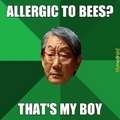 allergic to bees?