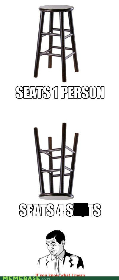seats 4 sluts.. - meme