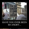 angry sign