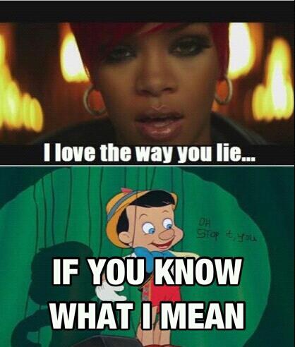 Rihanna wants the D - meme