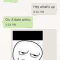 are you fucking kidding me, hes on a date while I'm forever alone, the only thing I have to say to him is FUCK YOU