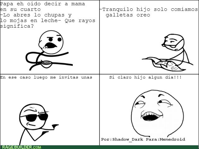 Siiii oreo - meme