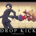 drop kick!