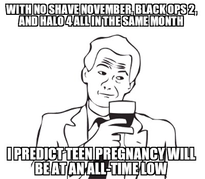 teen pregnancy blocker - meme
