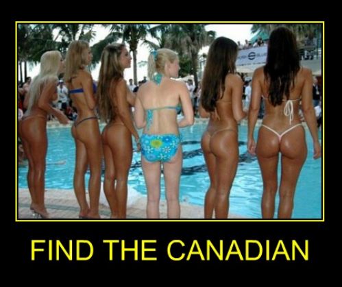 I actually love Canada. - meme