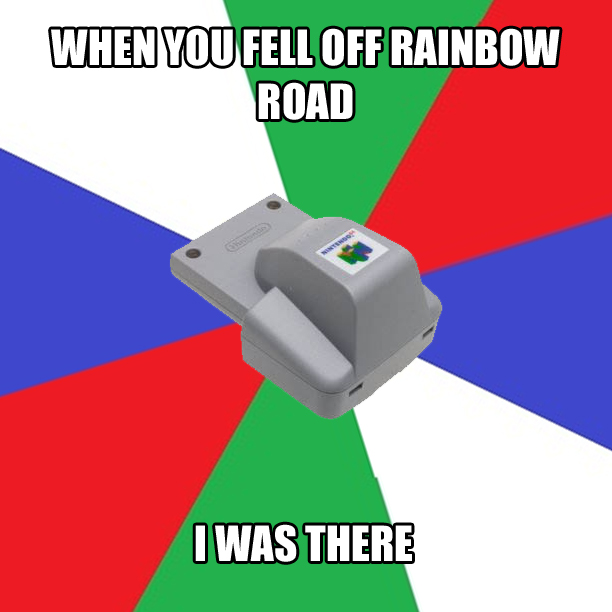 Rainbow Road - meme