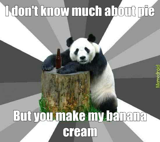 Pickup line panda - meme