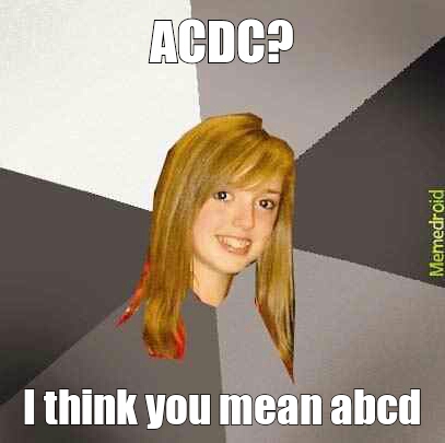 ACDC - meme