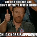Chuck norris approves!