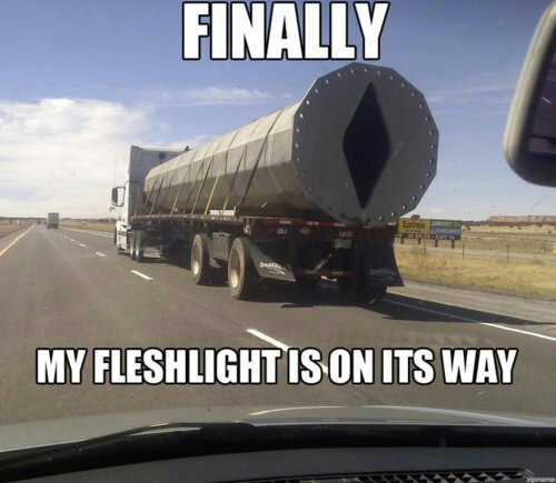flashlight - meme