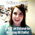 46 New Missed Calls