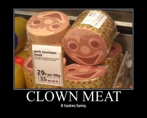 Clown meat - meme