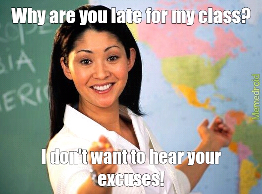 Teacher logic.. - meme