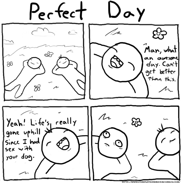 perfect day - meme