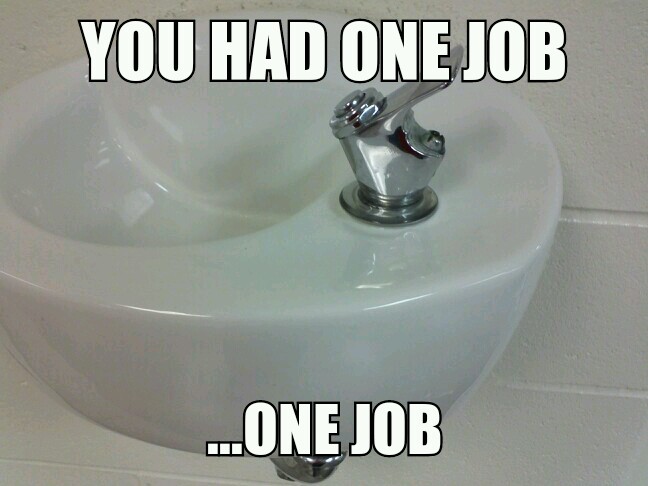 You Had One Job. - meme