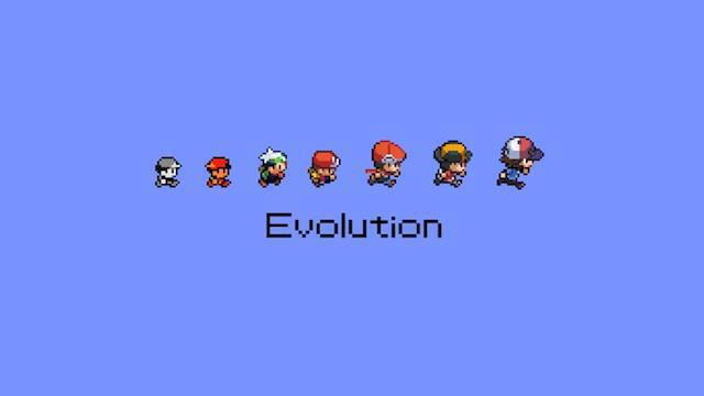 Pokemon character evolution. :D - meme