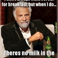 no milk