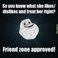 Friendzoned approved