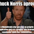 Chuck Norris Aprova(Mande sua sugestÃ£o nos comentÃ¡rios)