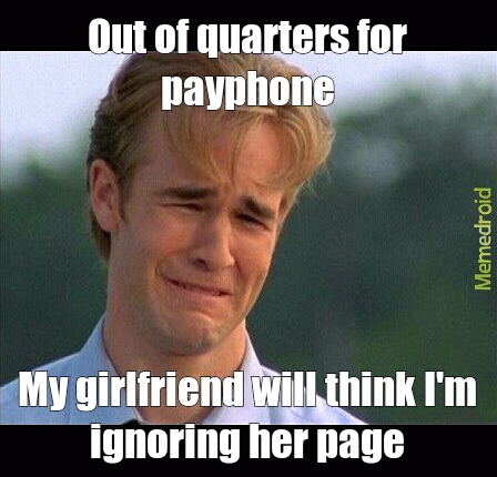 Pager problems - meme