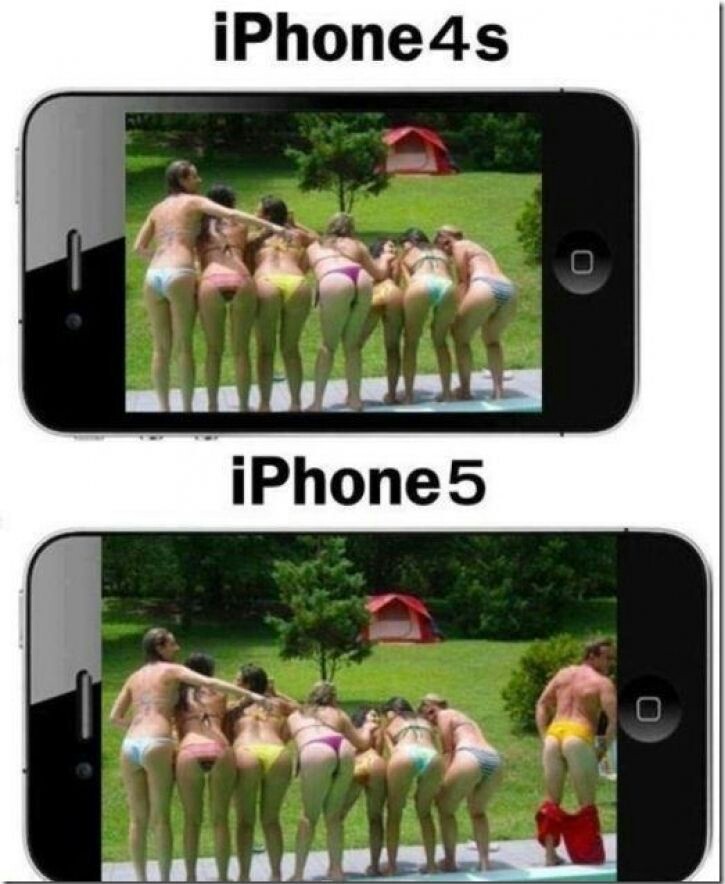 iphone 4s vs iphone 5(i hate iphone) - meme