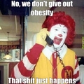 obesity and McDonalds