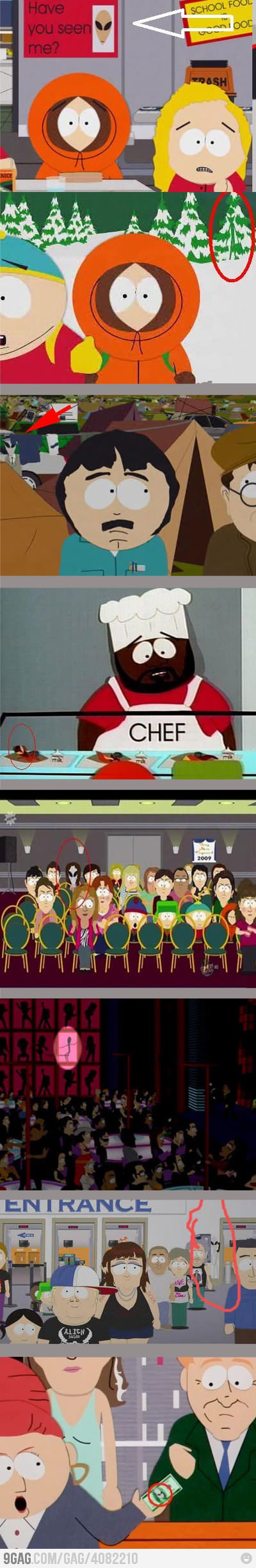 OMG, South Park aliens - meme