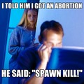 Internet husband abortion