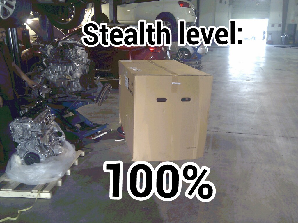 box of stealth - meme