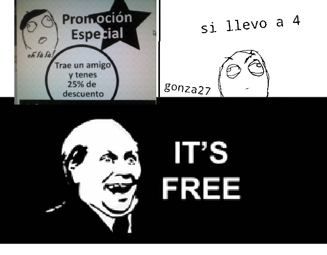 itâ€˜s free - meme