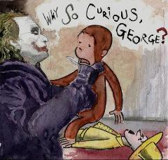 why so curious, George? - meme