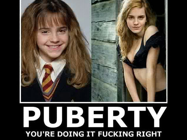 puberty - meme
