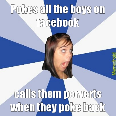 facebook pokes - meme