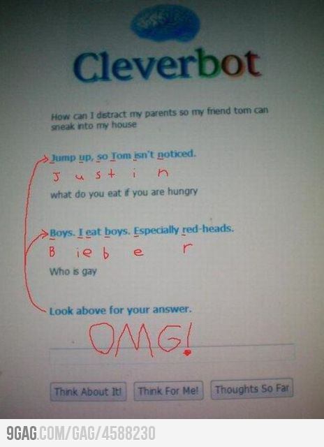Clever cleverbot - meme
