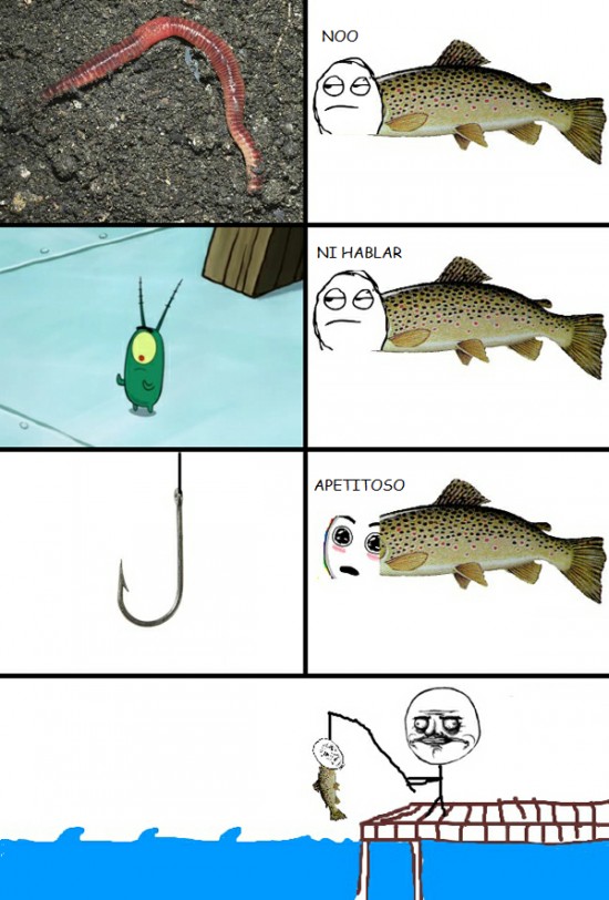 peces y sus extraÃ±os gustos - meme