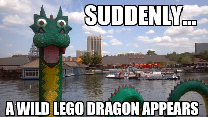 I used to be an adventurer like you, then I took a Lego to the knee... - meme