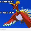 Shitting rainbows