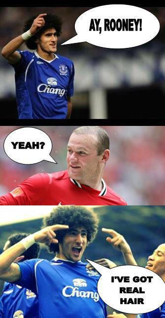 Rooney trolled - meme