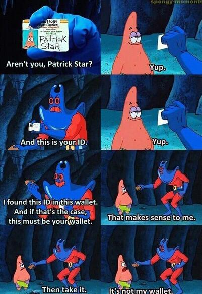 oh Patrick - meme