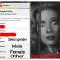 Please select gender