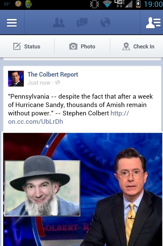 Well said, Mr Colbert - meme