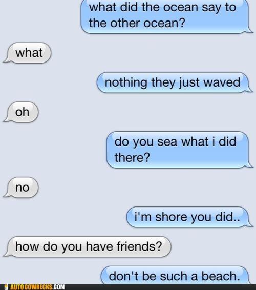 Ocean jokes - meme