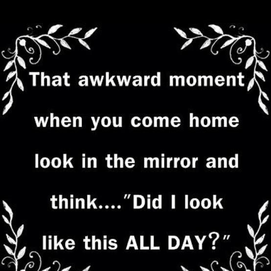 That awkward moment... - meme